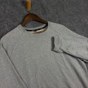 Public Rec Better Crew Sweatshirt Mens XL Heather Gray Raglan Pullover